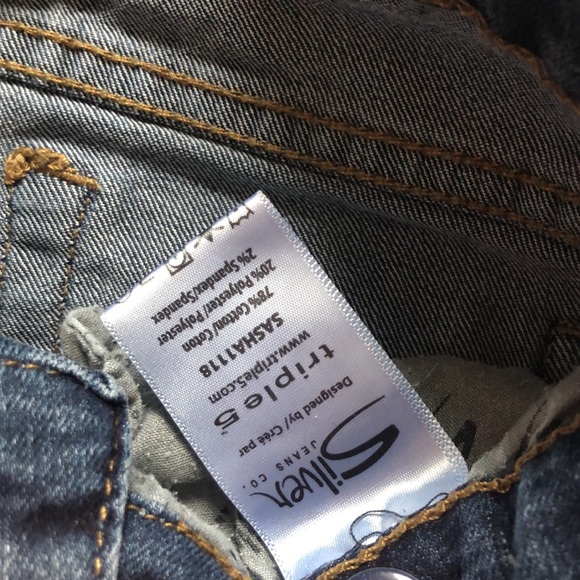 Sasha girls silver jeans - Picture 6 of 6